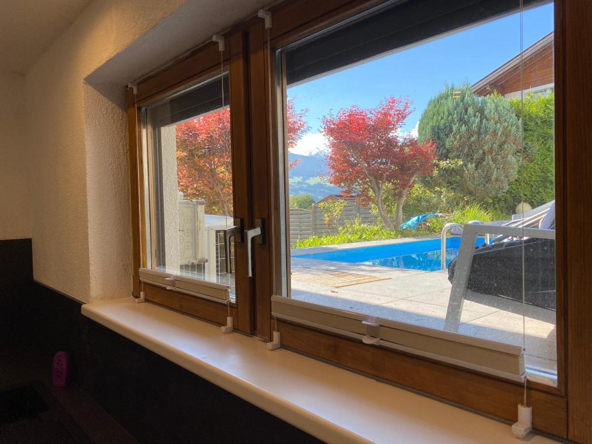 Apartment „Alpview“,Tirol Mit Sauna Und Pool Vomp Kültér fotó